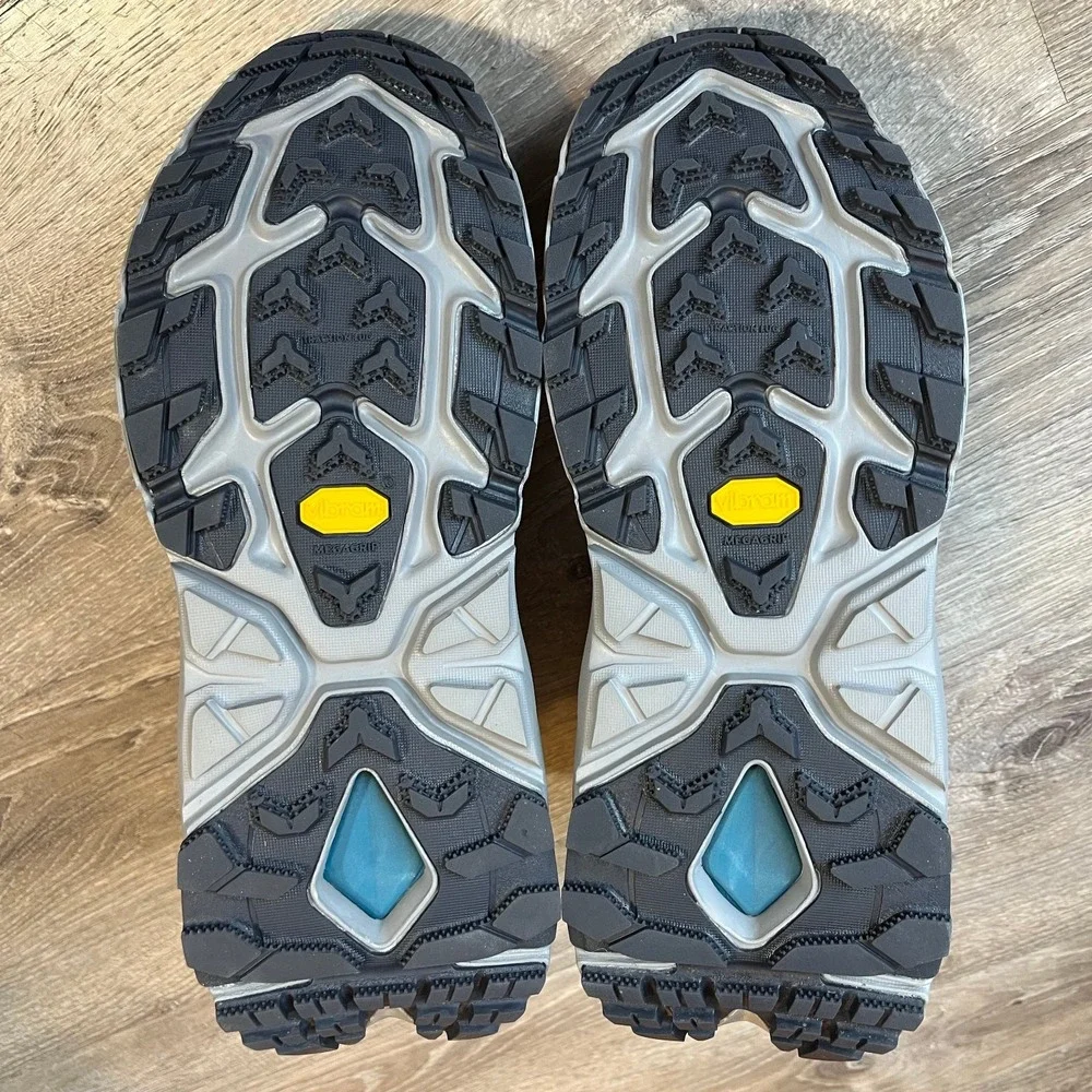 NWOB Hoka One One Kaha 2 GTX Blue Mid Hiking Boots Mens 12D UK 11.5 EU 46 2/3 - Picture 12 of 14